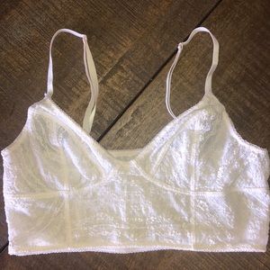 White Bralette Free People